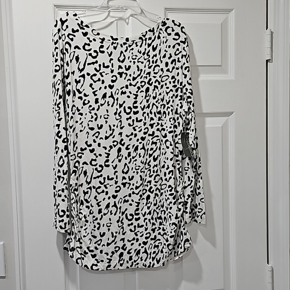 Covington Cheetah Print Top